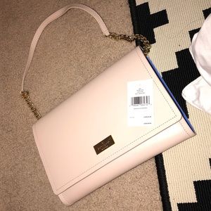 Blush pink Kate Spade shoulder bag